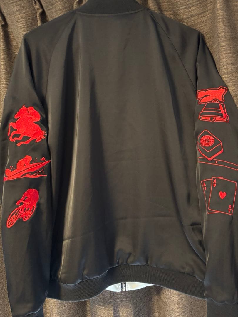 四兄弟 チンチロスカジャン 赤刺繍 サイズXL - メルカリ