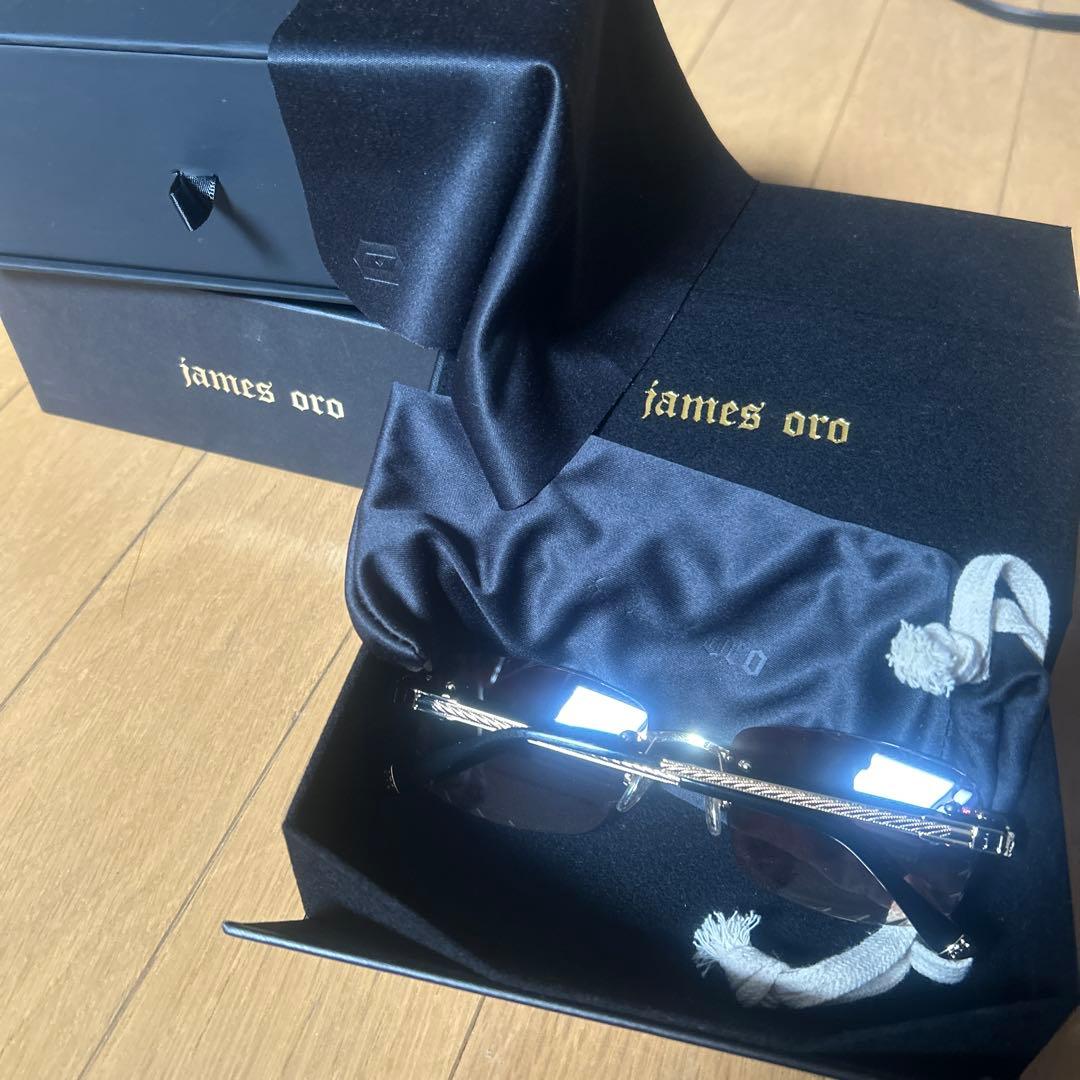 james oro サングラス ブラウン 現状最終値下げ中 - メルカリ