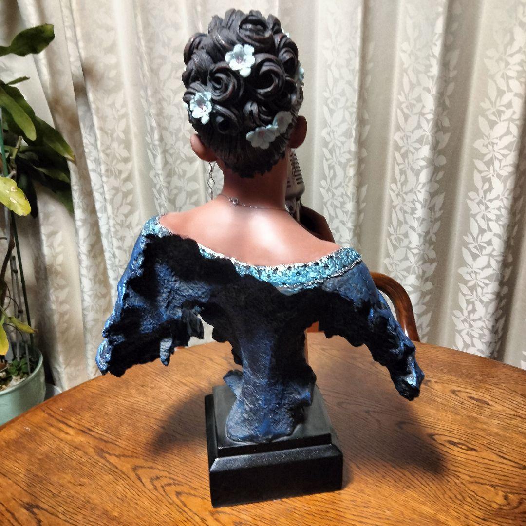 黒人女性ジャズシンガー　リアルフィギュア　レア　希少　素晴らしい　置物