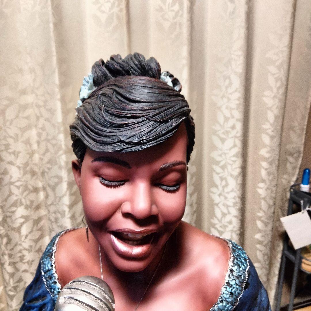 黒人女性ジャズシンガー　リアルフィギュア　レア　希少　素晴らしい　置物