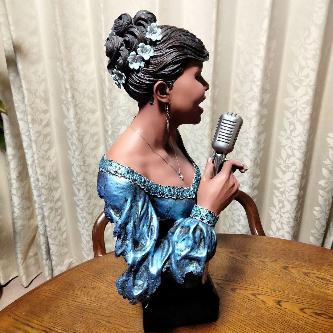 黒人女性ジャズシンガー　リアルフィギュア　レア　希少　素晴らしい　置物