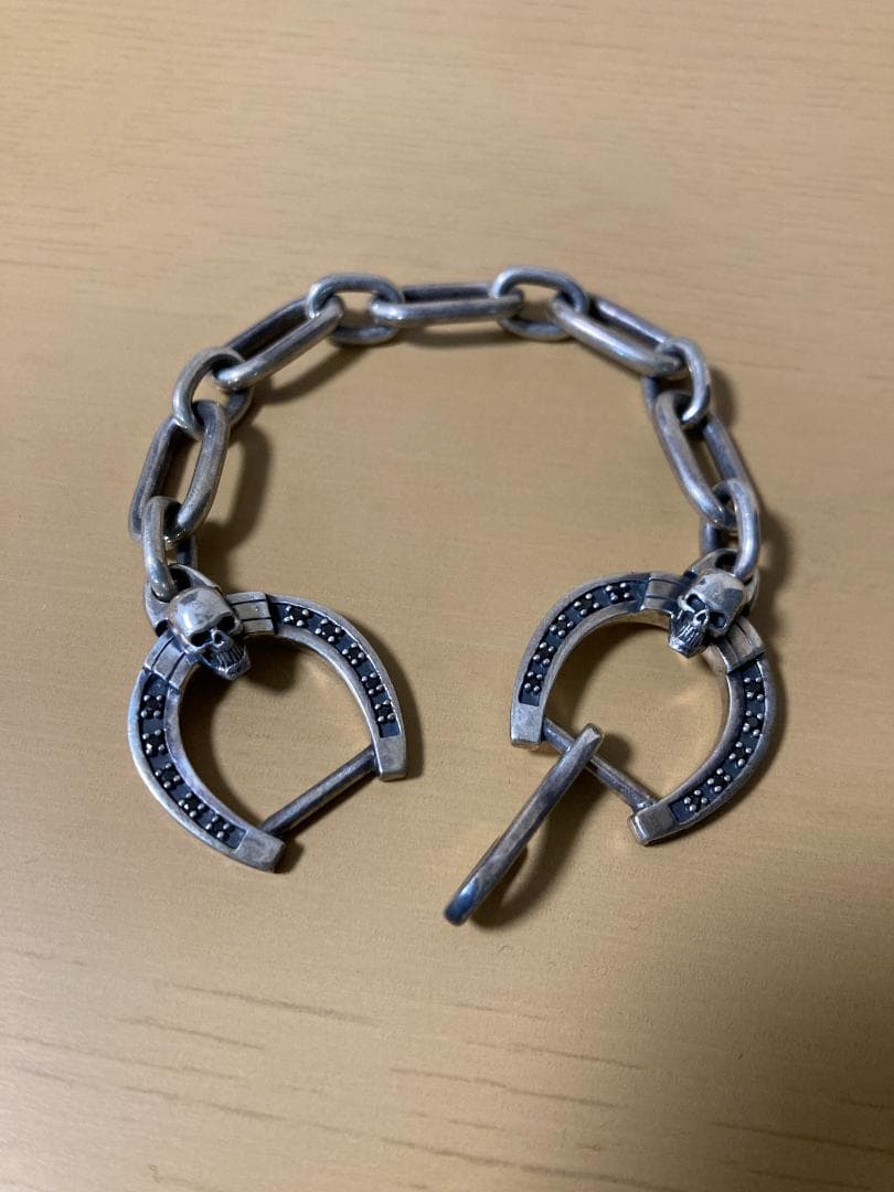 【定価14万円】森山達也愛用 HORSE SHOE BRACELET 森山達也愛用 HORSE SHOE BRACELET (STONE)