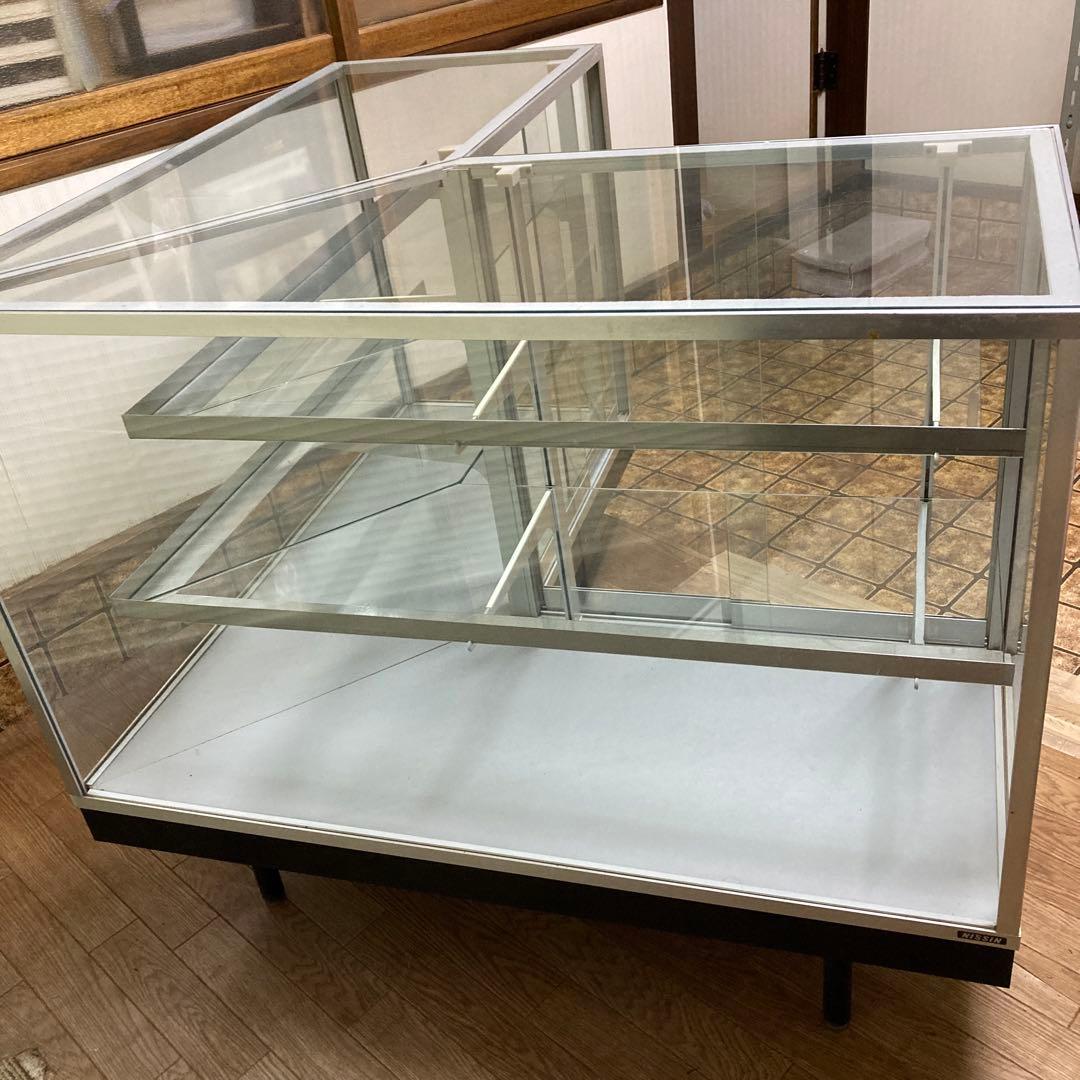 カウンターショーケース ガラスケース Ｌ字型良品 106×106×92×45cm L字 カウンターショーケース ガラスケース L字型良品 106×106×92