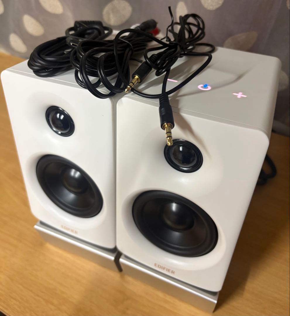 edifier M60 ホワイト マルチメディアスピーカー テレビ・ゲーム用スピーカーが欲しい：Edifier M60の購入とレビュー