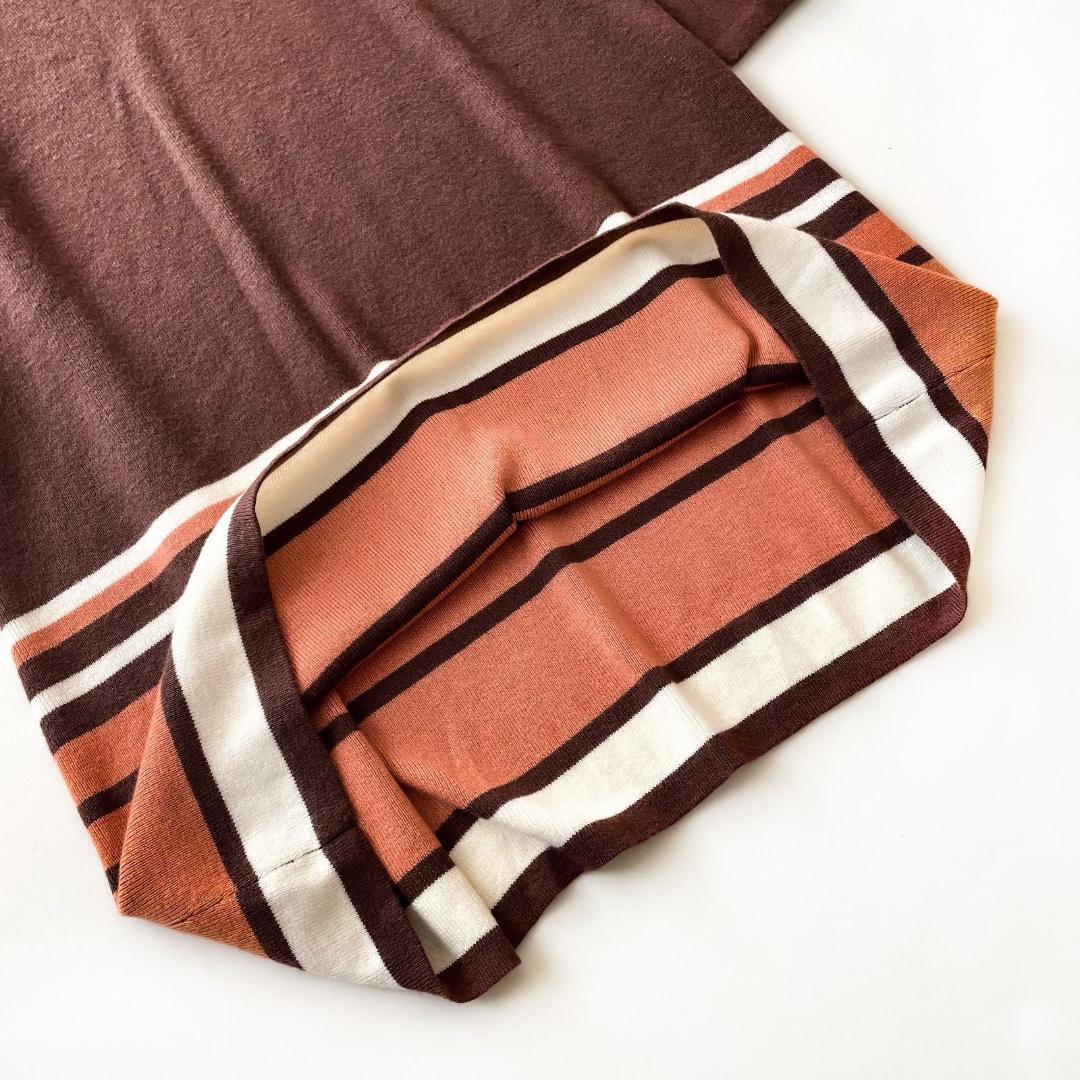 美品 PICONE ピッコーネ ニット チュニック 38 アルチビオ ゴルフ