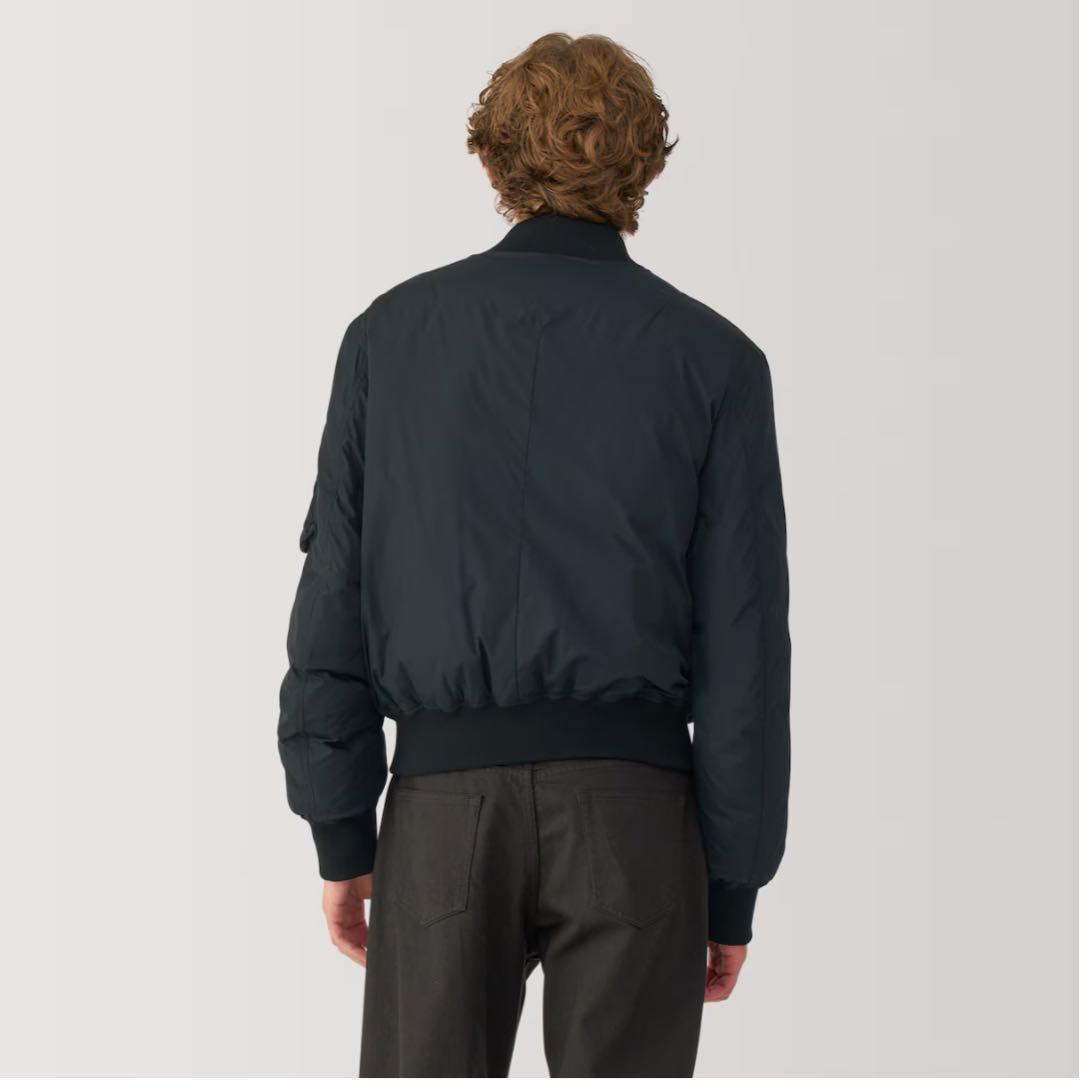 MUJI Labo 紳士 MA－1ダウンブルゾン L - メルカリ