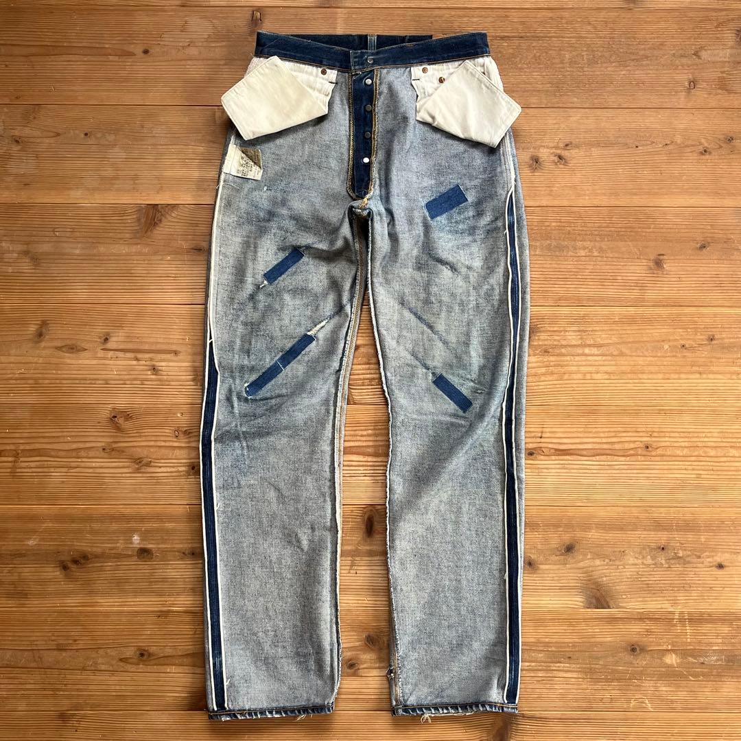 色落ち激渋 90s Levi's501XX 1955 赤耳 555 ハチノス極上 - メルカリ