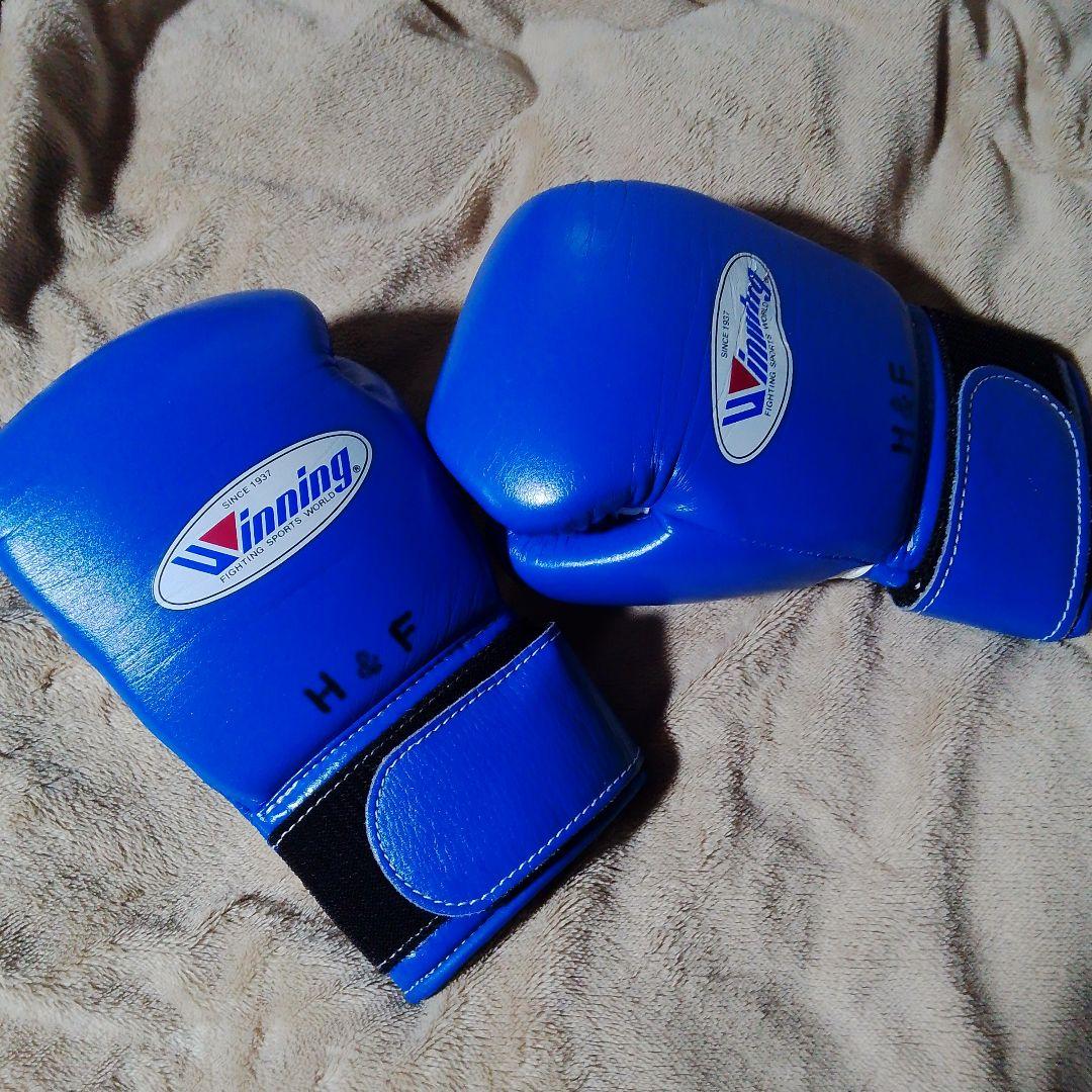 Winning グローブ MS200 青 8oz WINNING Boxing Gloves # MS-200 8-oz Blue | KOZUJI Japan
