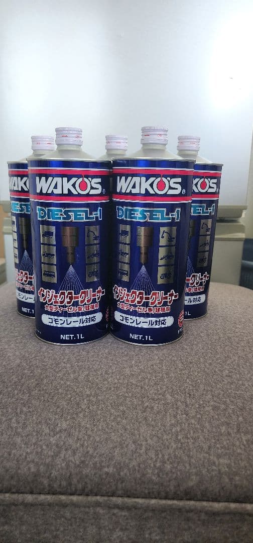 WAKO'S DIESEL-1 インジェクタークリーナー 3本セット WAKOS（ワコーズ） ディーゼルワン ディーゼル向け燃料添加剤 1000ml