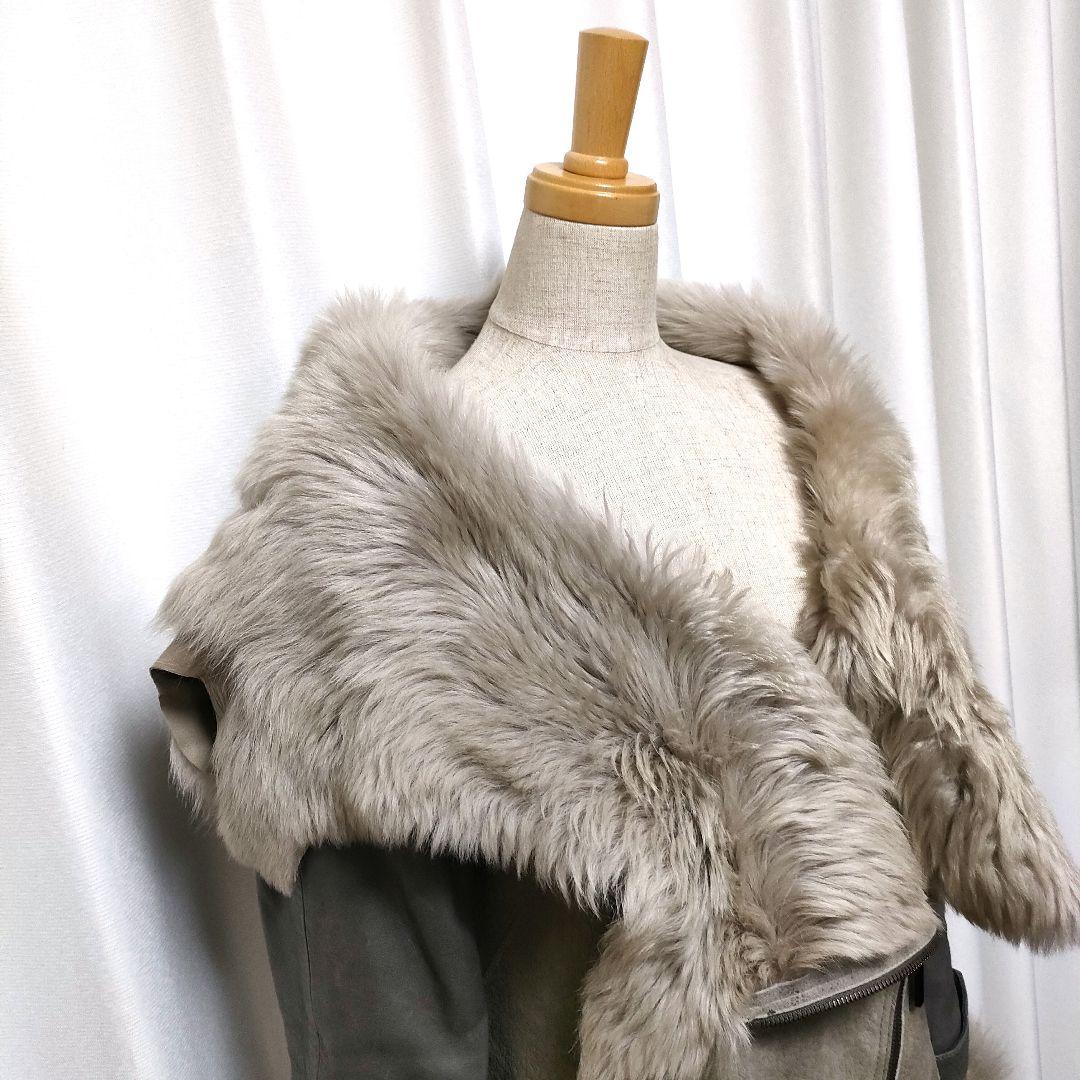 希少 KARL DONOGHUE カールドノヒュー ムートンコート - メルカリ