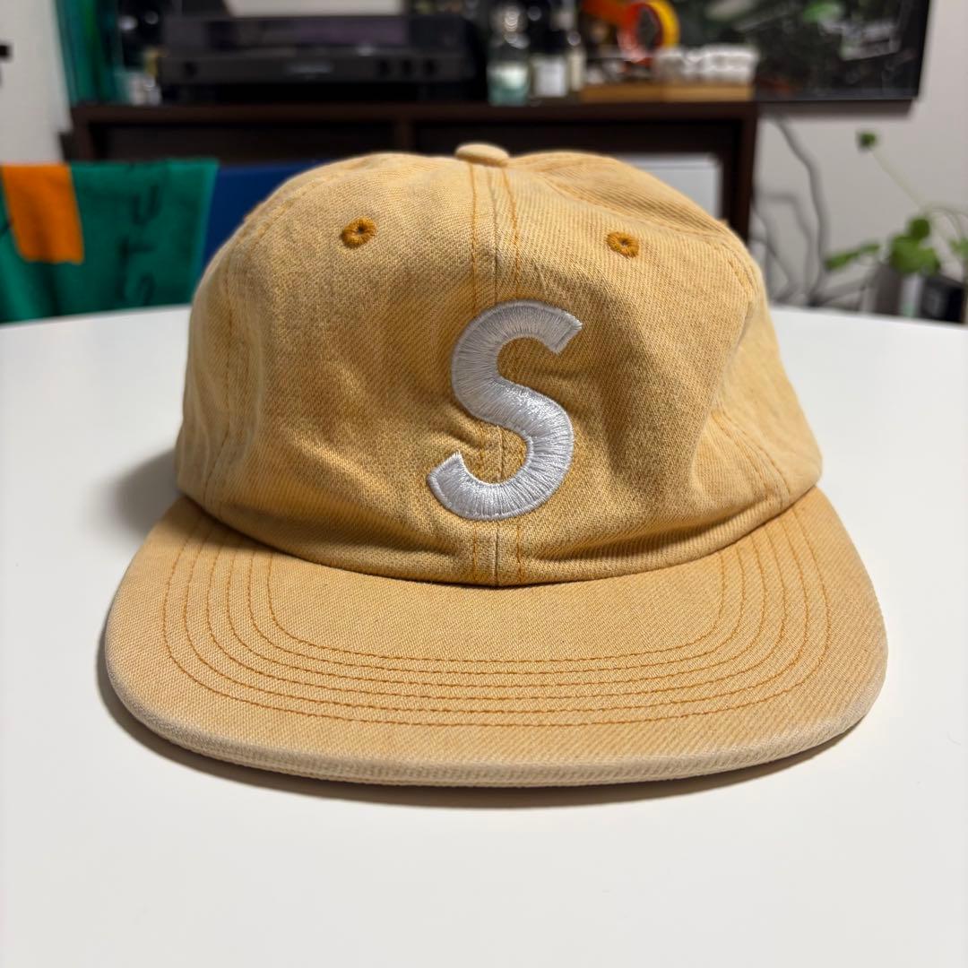 帽子 Supreme Washed Denim S Logo 6 Panel Cap Supreme Washed Denim S Logo 6-Panel (SS17) - $48