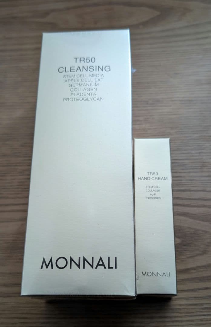 モナリ　TR50クレンジング500ml ハンドクリーム 30g　セット MONNALI（モナリ） ゴールドシリーズ TR50 クレンジング 500ml