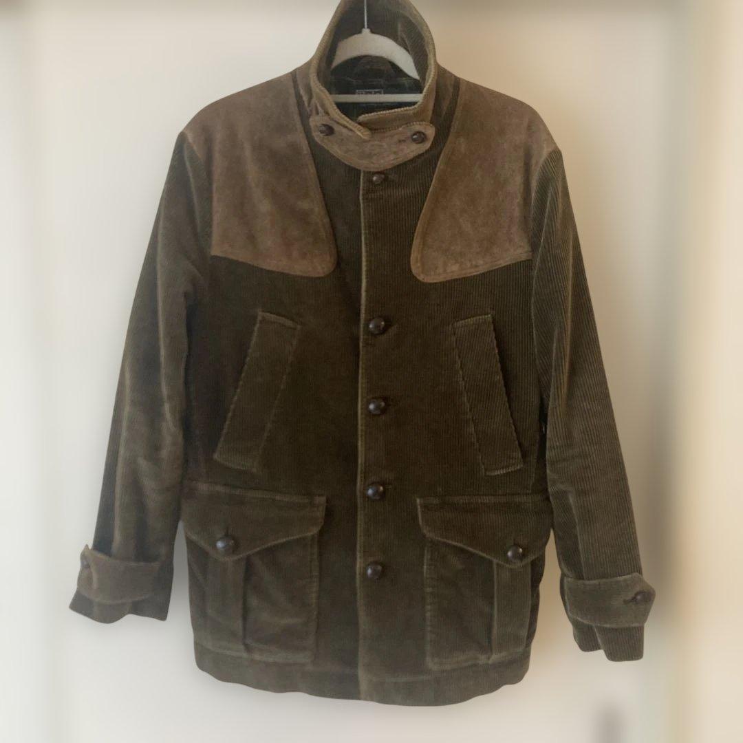 POLO by Ralph Lauren ブラウンコート ダブルフェイスド ウール ラップ コート（チェスターコート）｜POLO