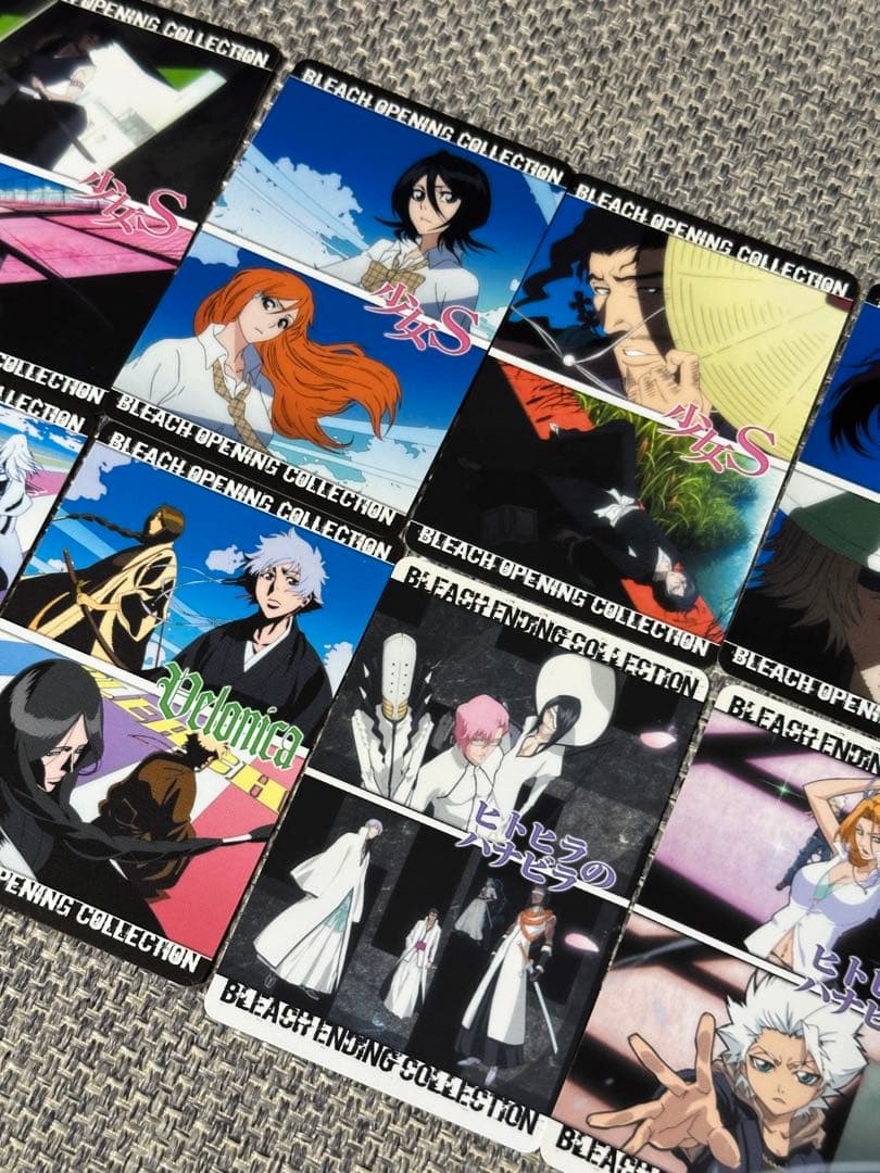BLEACH❁クリアカードコレクション❁オープニングコレクション12枚