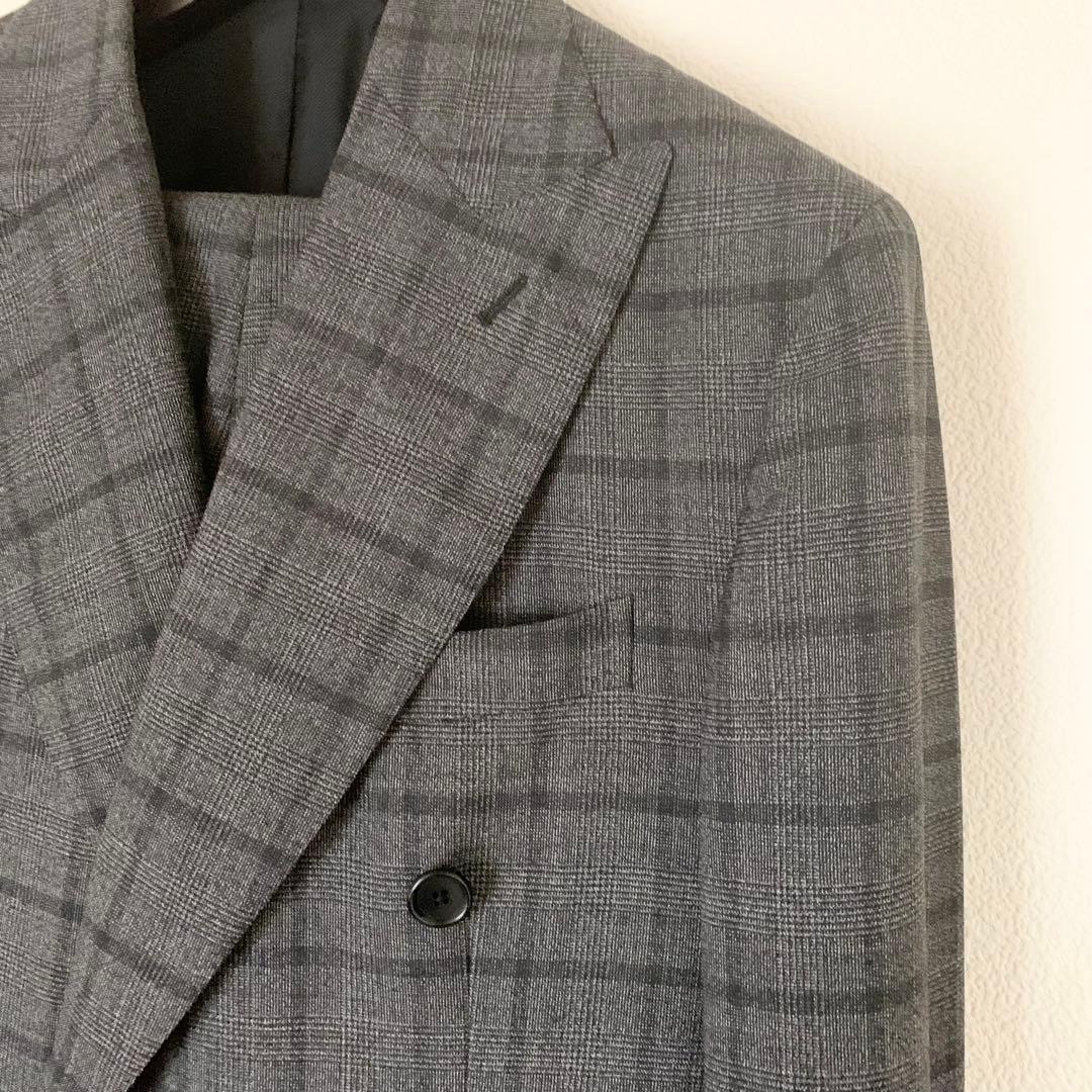 De Petrillo デペトリロ ダブルスーツ ウール グレー 46 - メルカリ