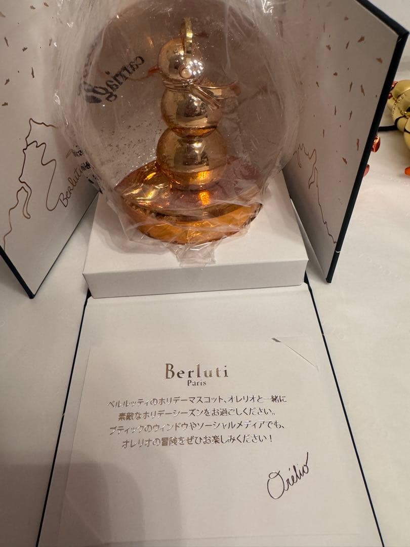 Berluti ベルルッティ25AWノベルティ/スノードーム新品未使用 - メルカリ