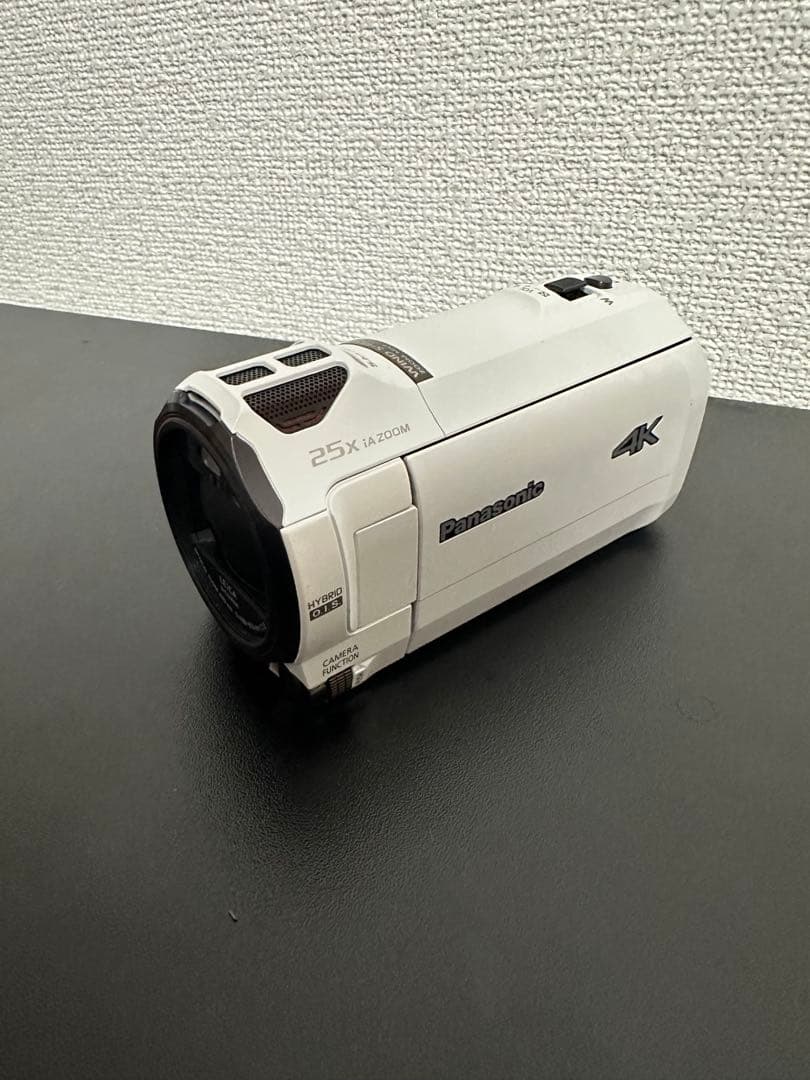 パナソニック 4K ビデオカメラ ピュアホワイト HC-VZX992M-W - メルカリ