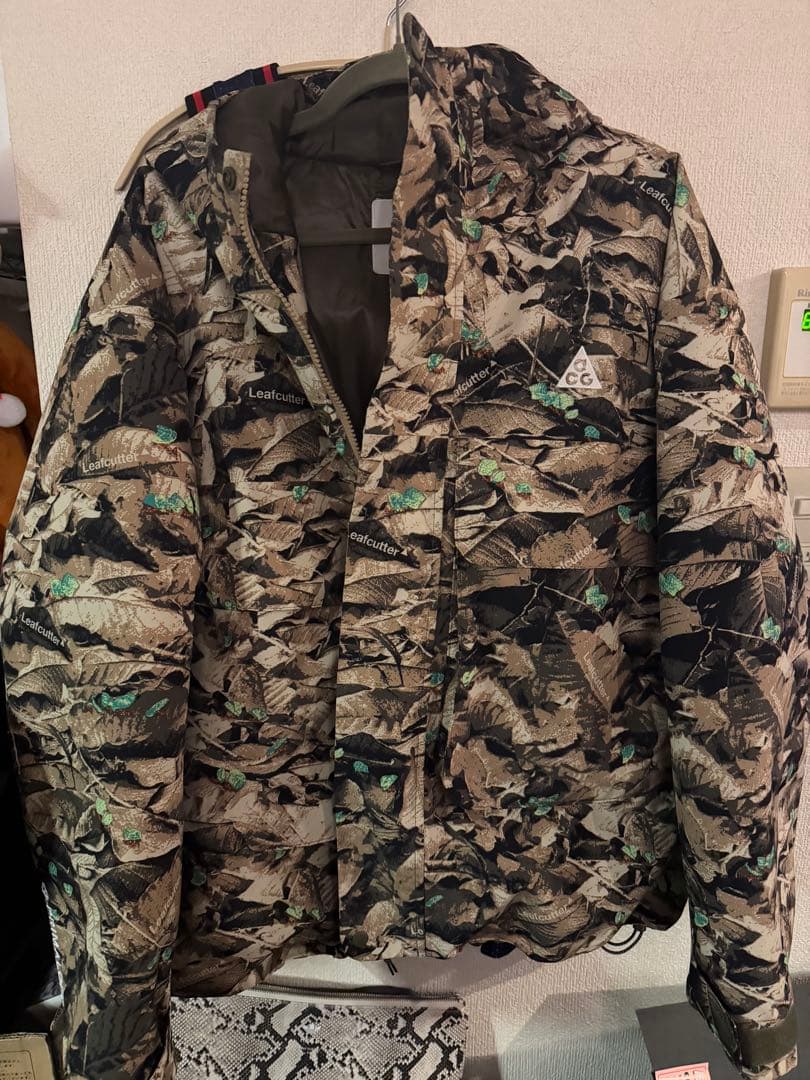 【極美品】Nike skull peak ACGダウンジャケットXXL Nike ACG Storm-Fit 'Skull Peak' Black Full Zip Jacket, Size Large