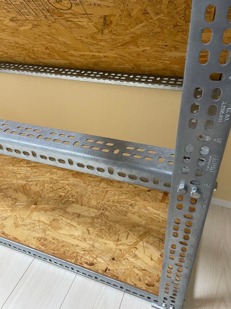 thee様専用米国・LYON社製 SLOTTED ANGLE SHELF 収納ラ - メルカリ
