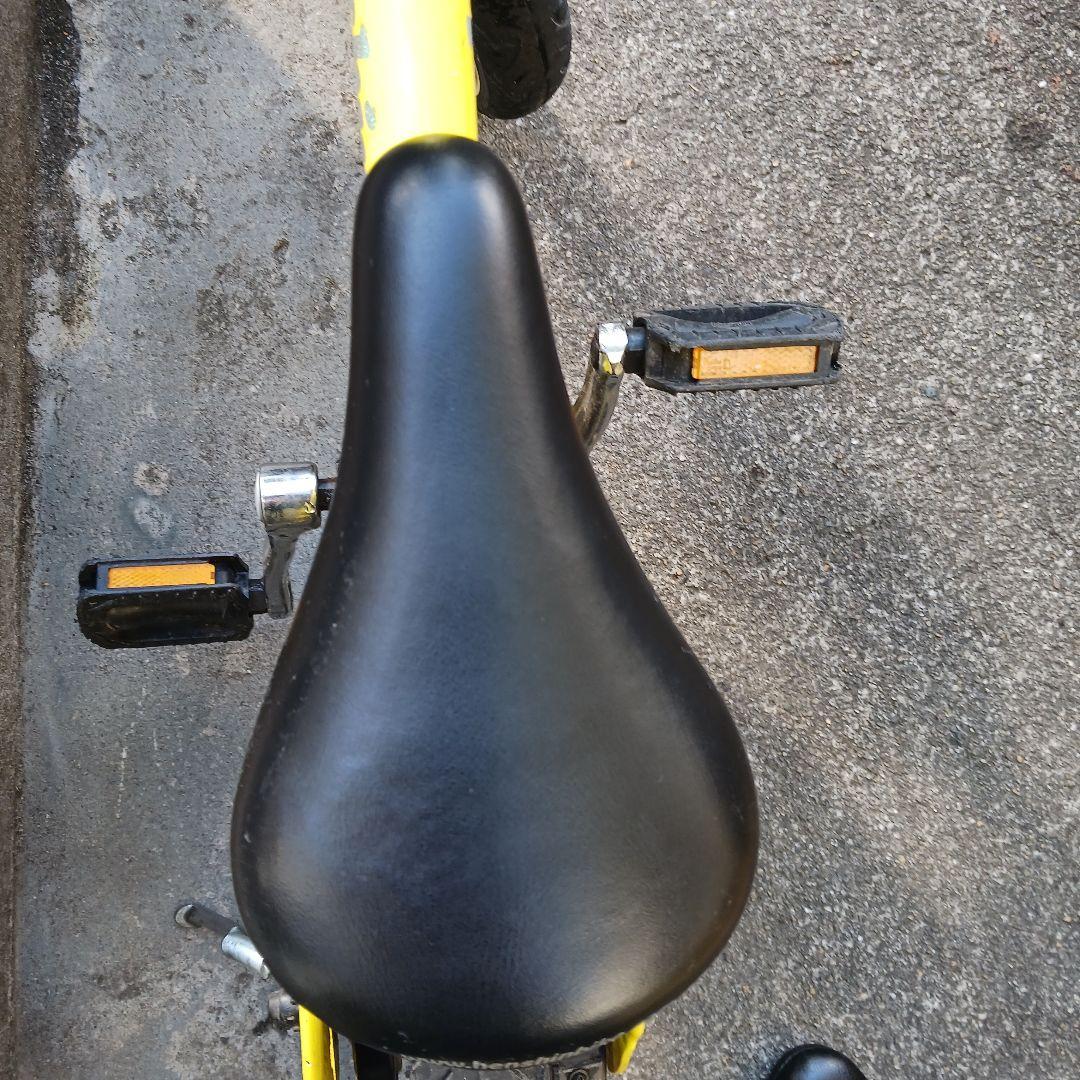 へんしんバイク 12インチ イエロー スタンド付き 工具付き 仙台