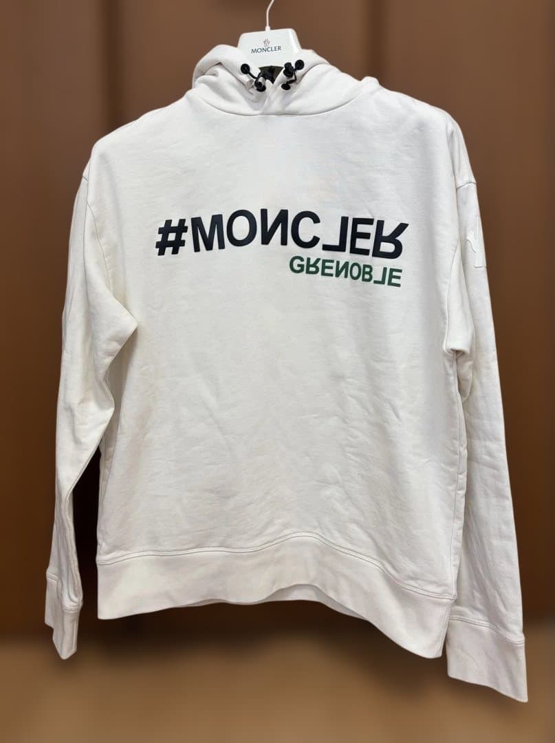 MONCLER モンクレール グルノーブル メンズ パーカー フーディ 白 L MONCLER モンクレール グルノーブル メンズ パーカー フーディ 白 L