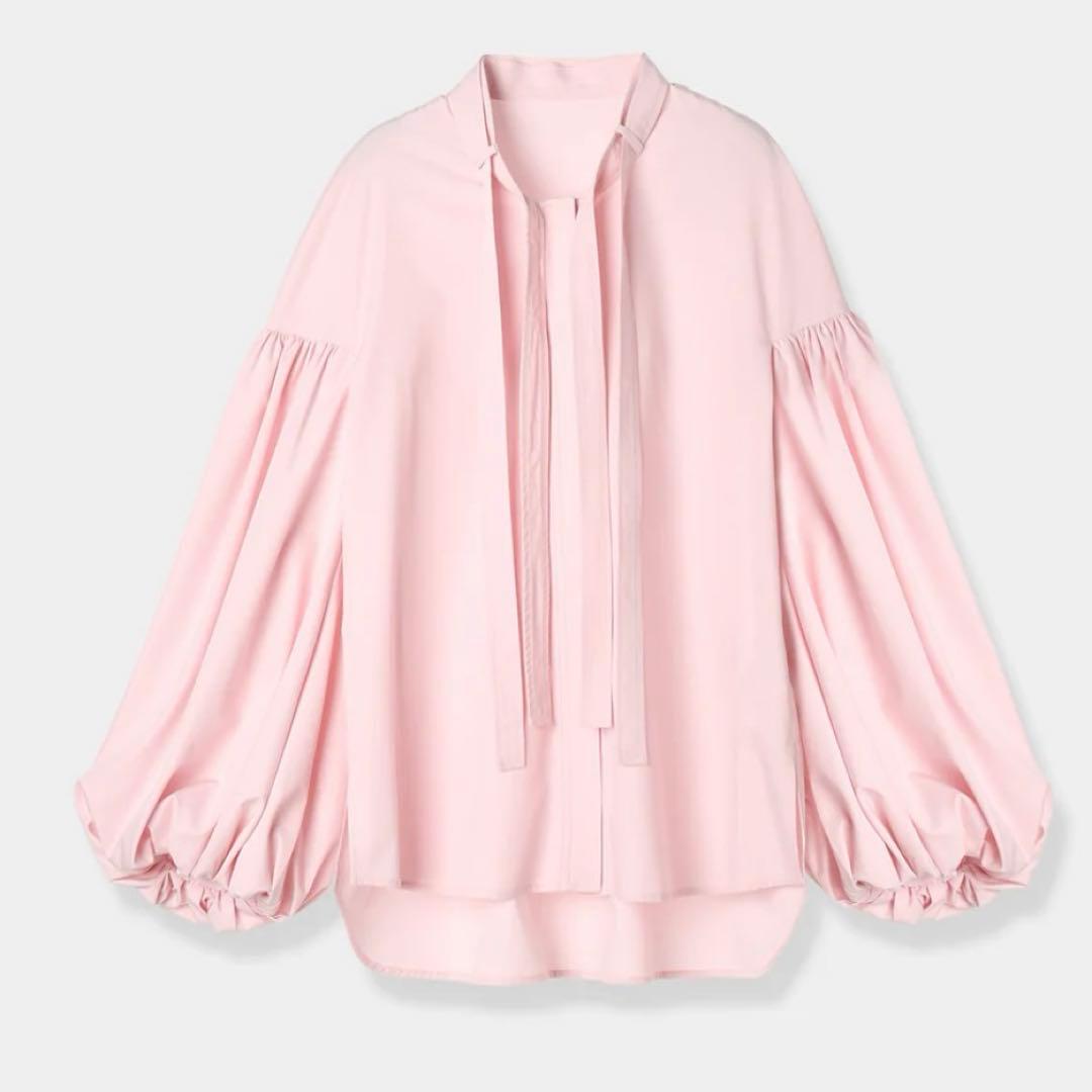 L’aube Blanc Double tie blouse【新品未使用】 Double tie Blouse – L'AUBE BLANC