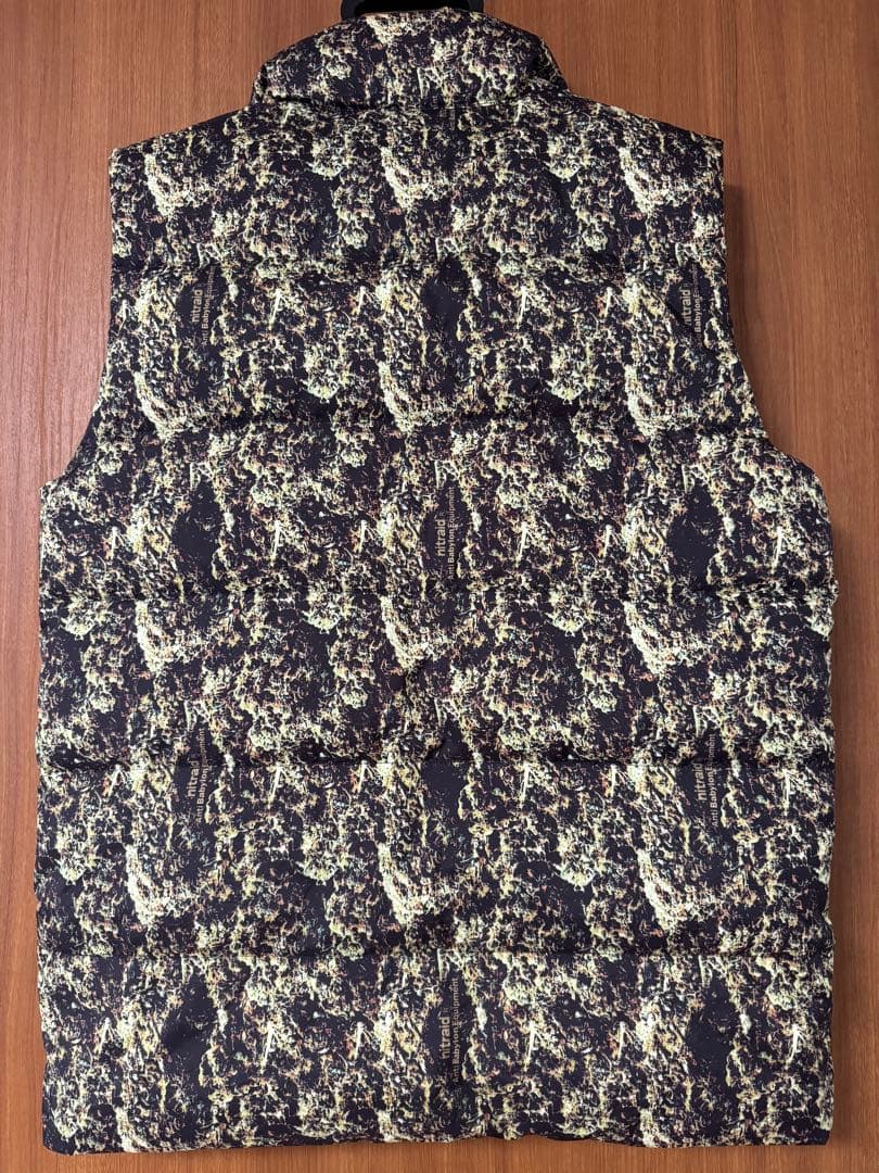 激レア☆極美品】nitraid リアルウィード ダウンベスト ナイトレイド L