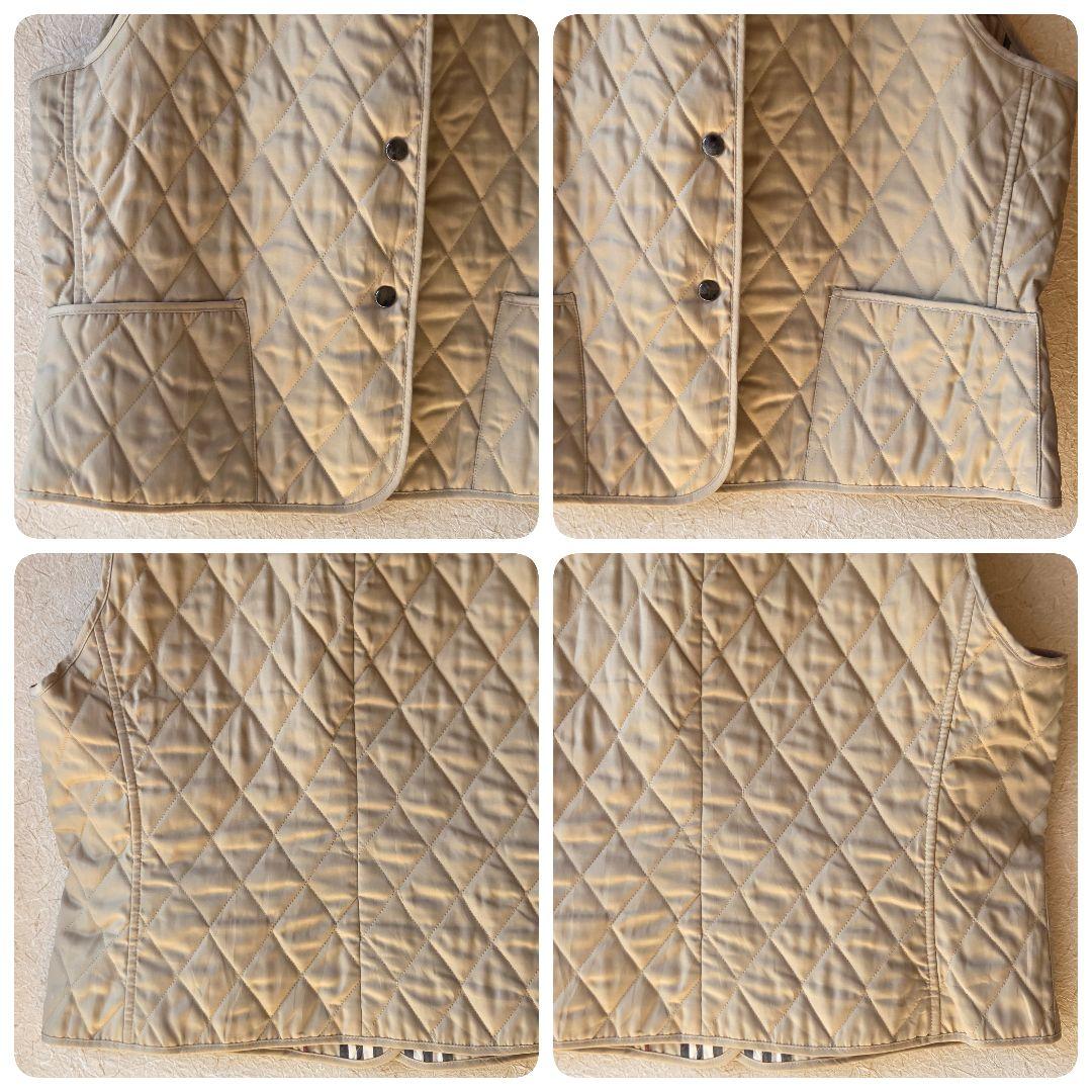 バーバリー 裏ノバチェック キルティングベスト L - メルカリ