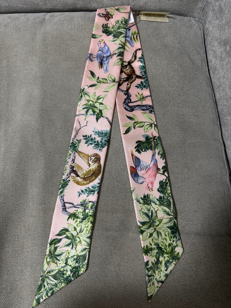 値下げ！新品　エルメス　ツイリー 《赤道直下》　ピンク　26春夏　最新作　超希少