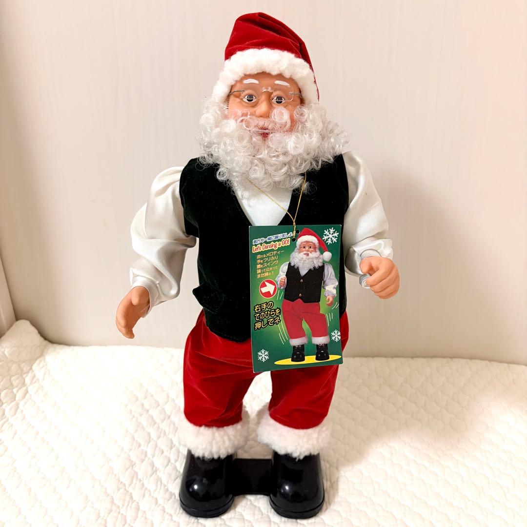 クリスマスソングに合わせて踊る♪ ダンシングサンタさん - メルカリ