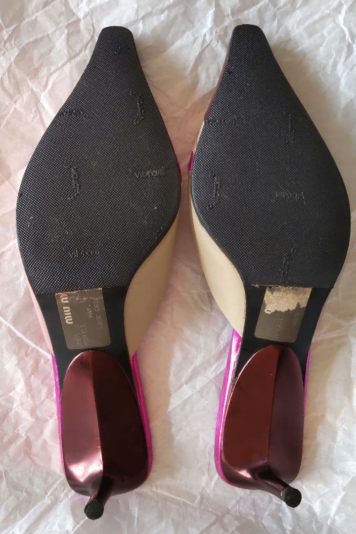 Vintage Miu Miu 稲妻 イナズマ ミュール 37 Y2K 古着 - メルカリ