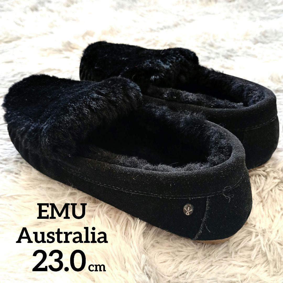 未使用品 EMU Australia エミュ ムートン モカシン 黒 ケアンズ 未使用品 EMU Australia エミュ ムートン モカシン 黒 ケアンズ - メルカリ