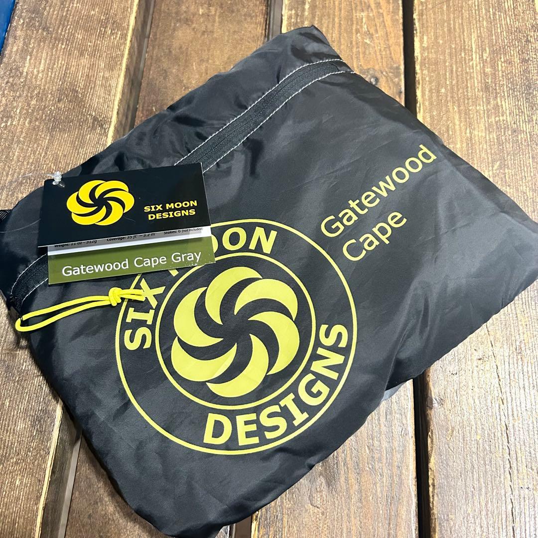 新品　シックスムーンデザインズ　ゲートウッドケープ グレー Six Moon Designs gatewood cape シックスムーンデザインズ ゲート