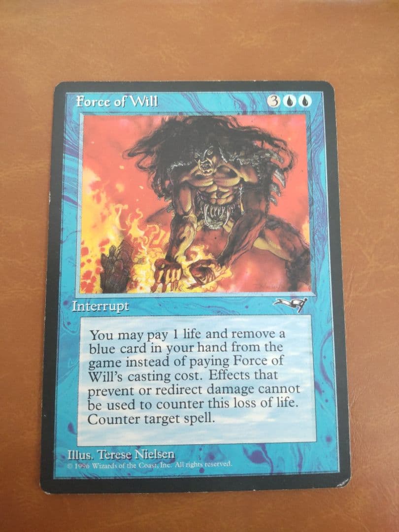 Force of Will マジック：ザ・ギャザリング Force of Will MTG - Dominaria Remastered #50 (English) | Magic
