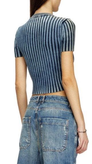 DIESEL 未使用美品 グレン期 メタルプレートリブトップス - メルカリ