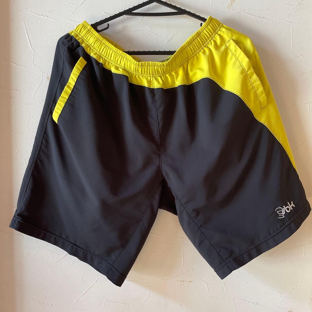 black Knight バドミントンパンツ L 黒/黄 - メルカリ