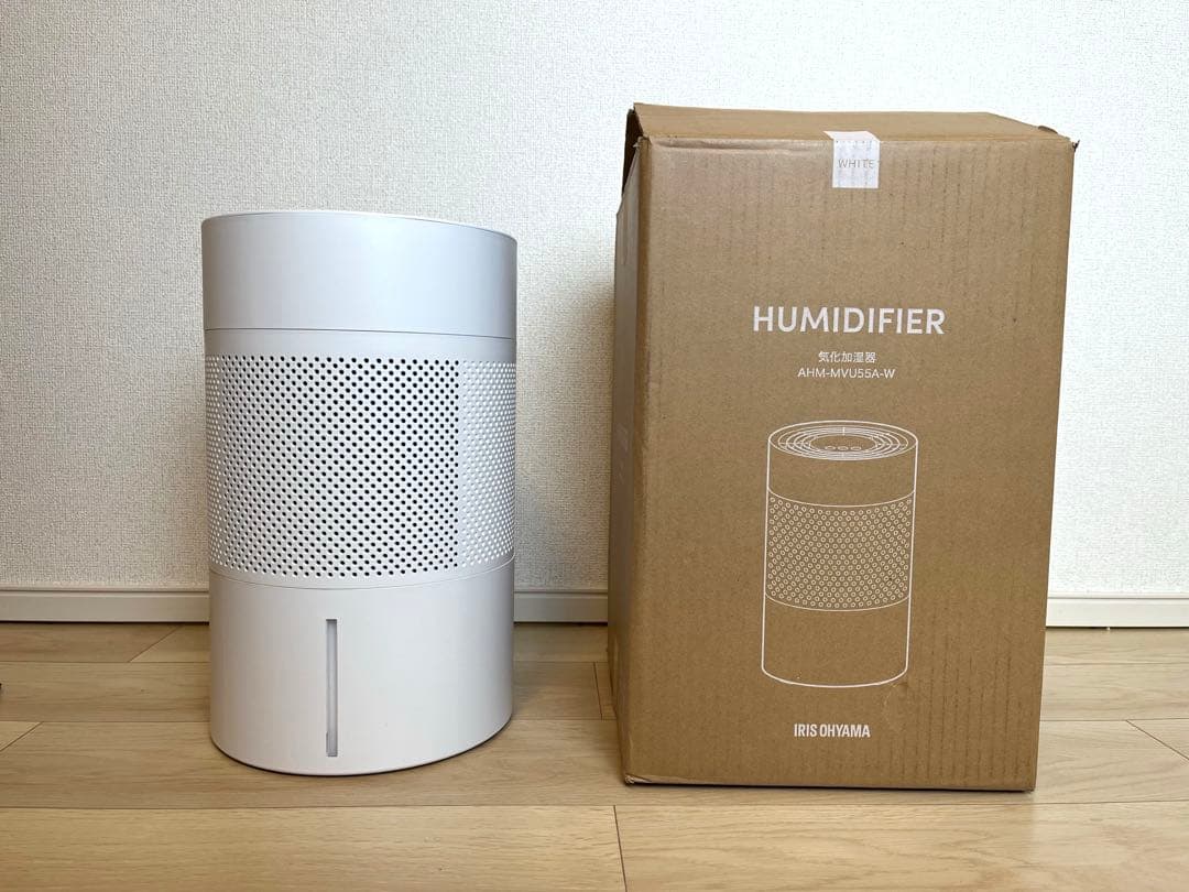 アイリスオーヤマ 加湿器 気化式 enemist AHM-MVU55A-W アイリスオーヤマ enemist AHM-MVU55A-W [ホワイト] 価格比較 - 価格.com