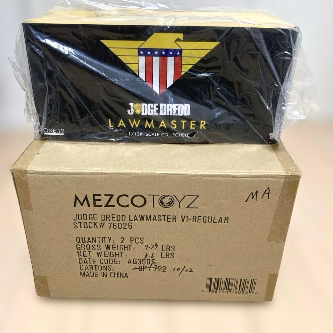 ジャッジ•ドレッド/ローマスター 1/12 アクションフィギュア ブラック 1/12 ジャッジ・ドレッド ローマスター アクションフィギュア ブラック