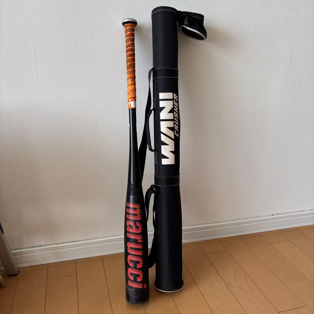 marucci ワニクラ ジュニア軟式バット ミドルバランス80cm/600g 爆買 marucci マルチ ワニクラッシャースピードブラック「黒ワニ
