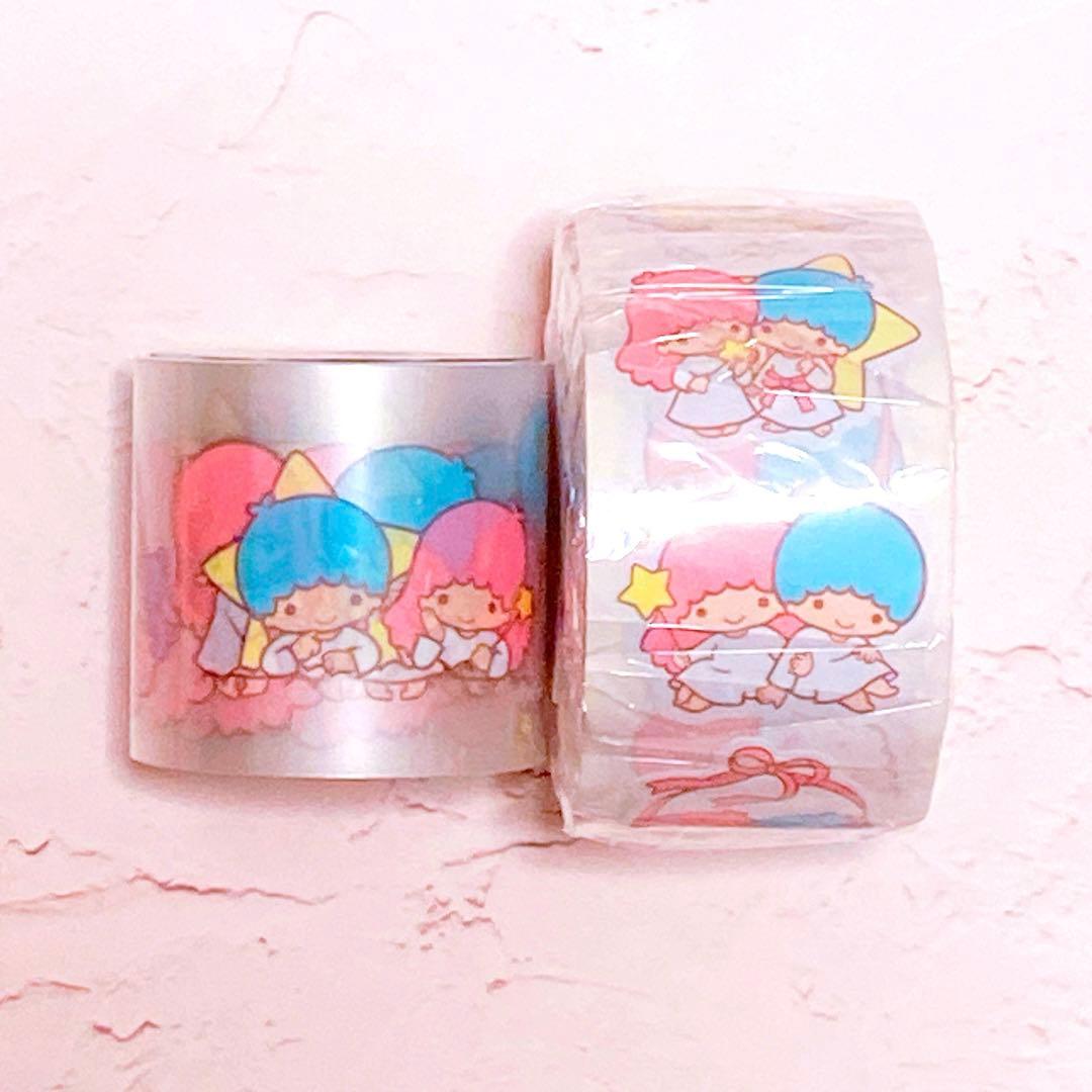 山さん様専用】リトルツインスターズ ステッカーキスカット2個セット