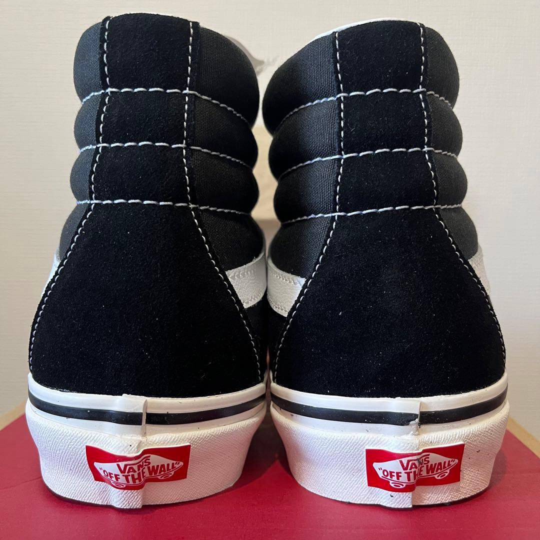 Vans Sk8-Hi 38 Dx 28.5cm ブラックホワイト　アナハイム