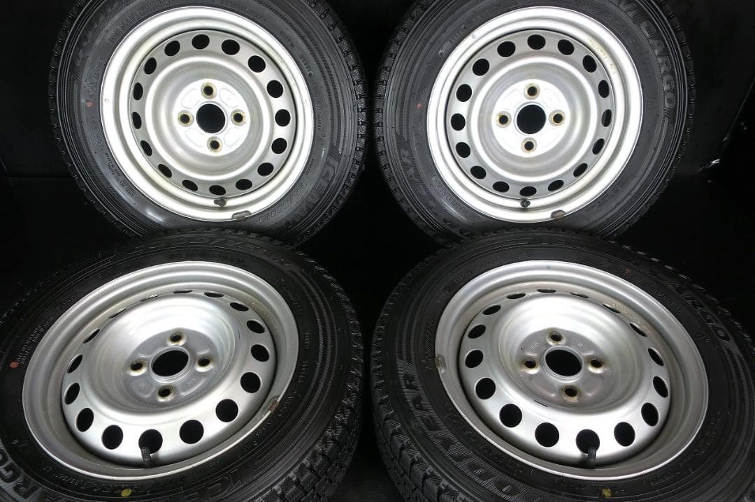 2021年 国産スタッドレス 155/80R14 LT トヨタ純正 プロボックス