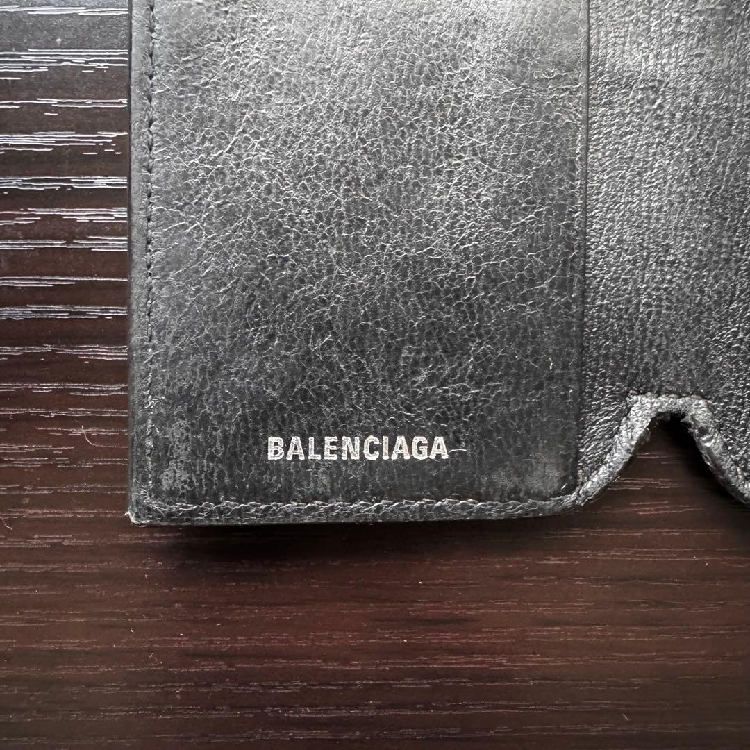 本日限定】バレンシアガ/Cash/エブリデイ/キーケース/シボ革