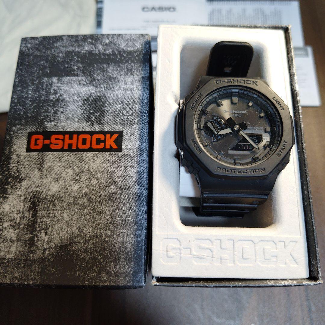 カシオ G-SHOCK Gショック GA-B2100-1A1 ブラック gショック ジーショック G-SHOCK ソーラー GA-B2100-1A1 アナログ