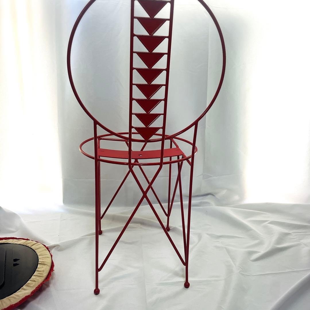 希少 カッシーナ Cassina フランクロイドライト ミッドウェイチェア 赤