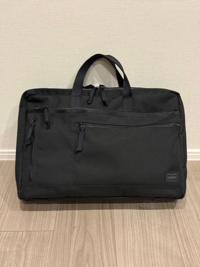 POTER ビジネスバッグ　ブラック　中古美品 中古・古着通販】PORTER (ポーター) ビジネスバッグ ブラック