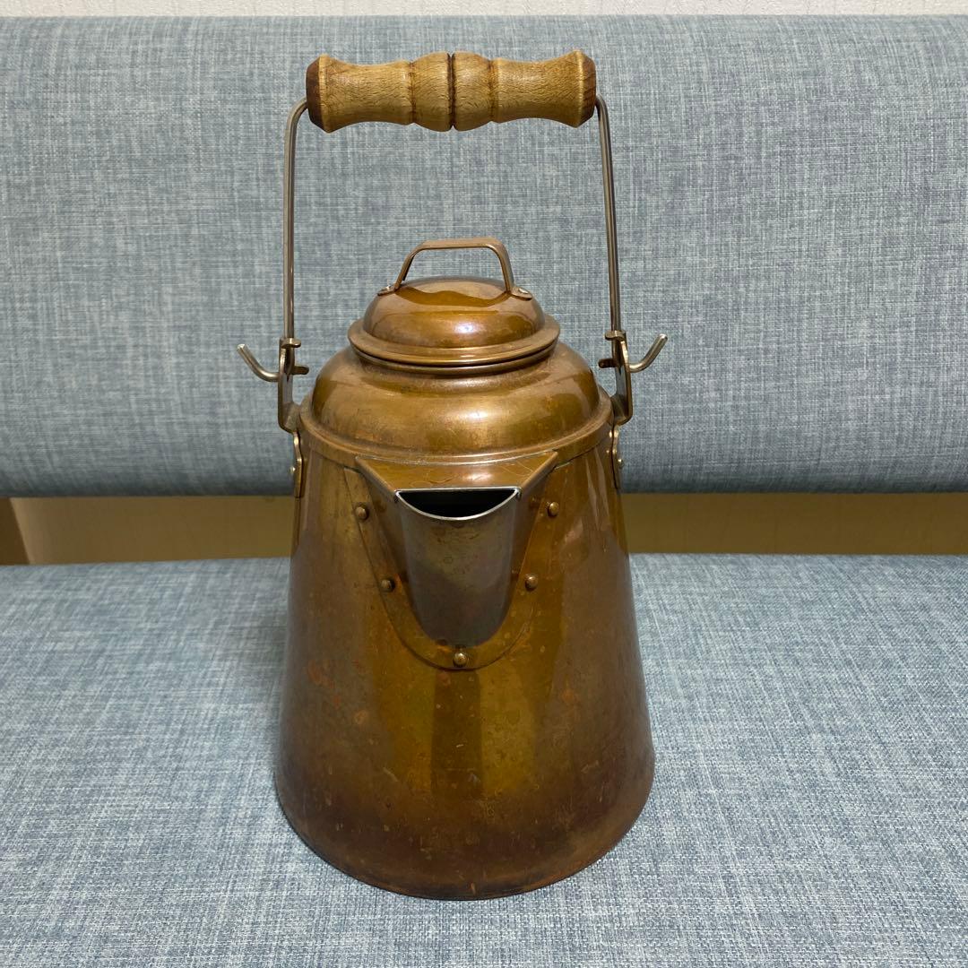 ファイヤーサイド　グランマーコッパーケトル（小） グランマーコッパーケトル（小）｜製品を見る｜薪⽕の総合商社