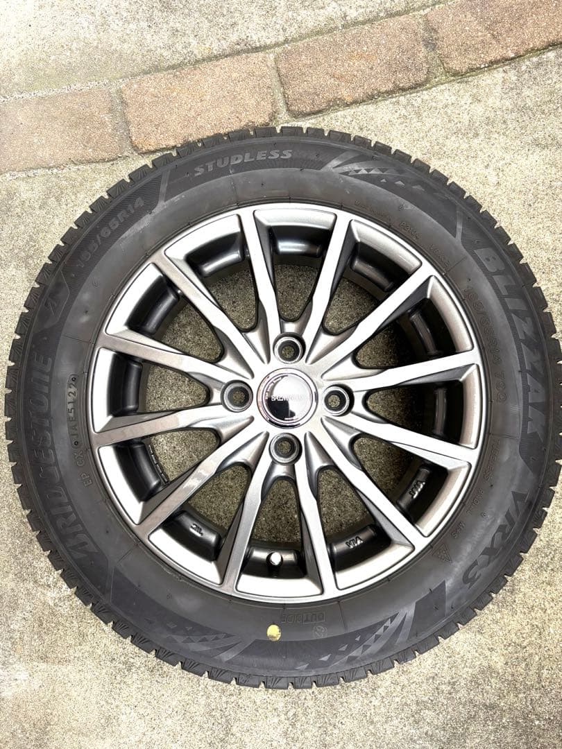 evian165/65/14 ブリヂストン　ブリザックVRX3スタッドレス