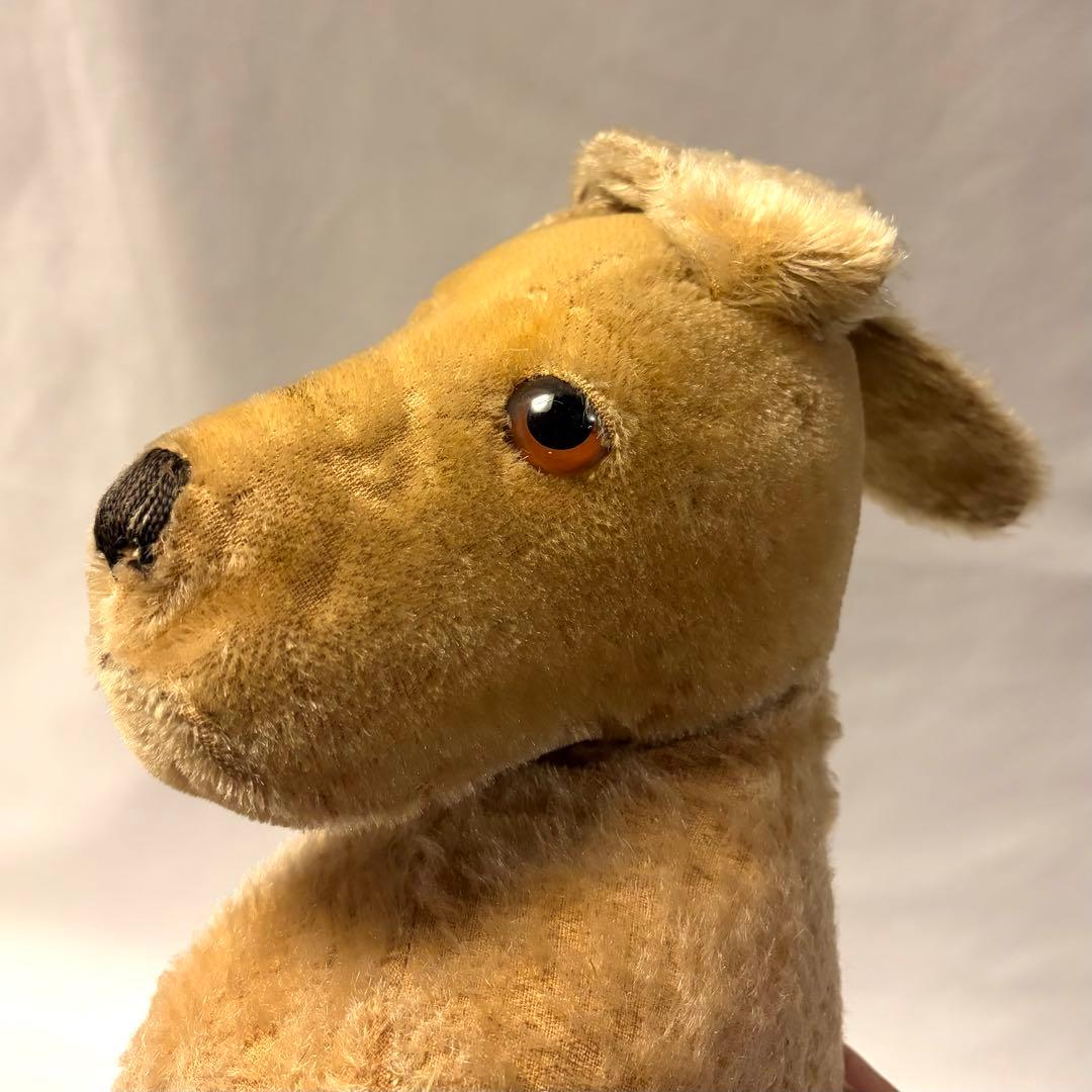 シ*2様 Steiffシュタイフ \"DOG\"（大）アンティークのぬいぐるみ