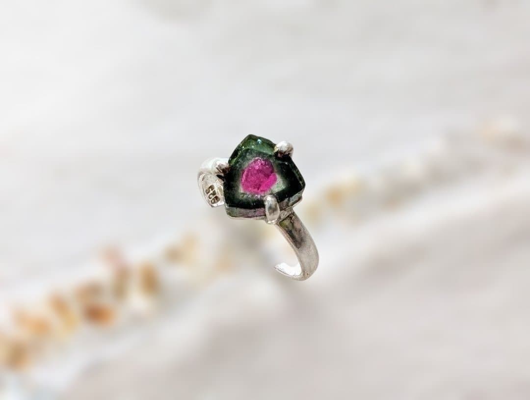 S*n様 シルバー925 ウォーターメロン トルマリン 電気石 リング S*n様 シルバー925 ウォーターメロン トルマリン 電気石 リング